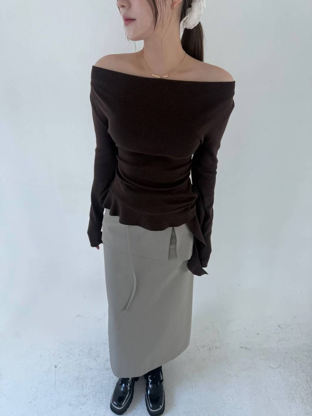 IT東大門實拍女士新款人氣熱賣時尚真品26春夏休閑針織衫IT針織衫