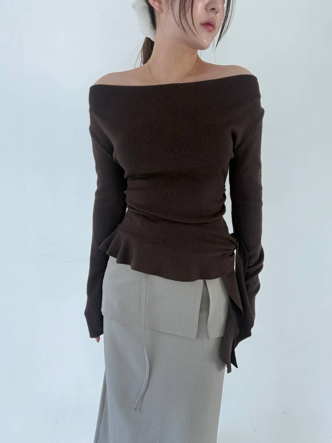 IT東大門實拍女士新款人氣熱賣時尚真品26春夏休閑針織衫IT針織衫