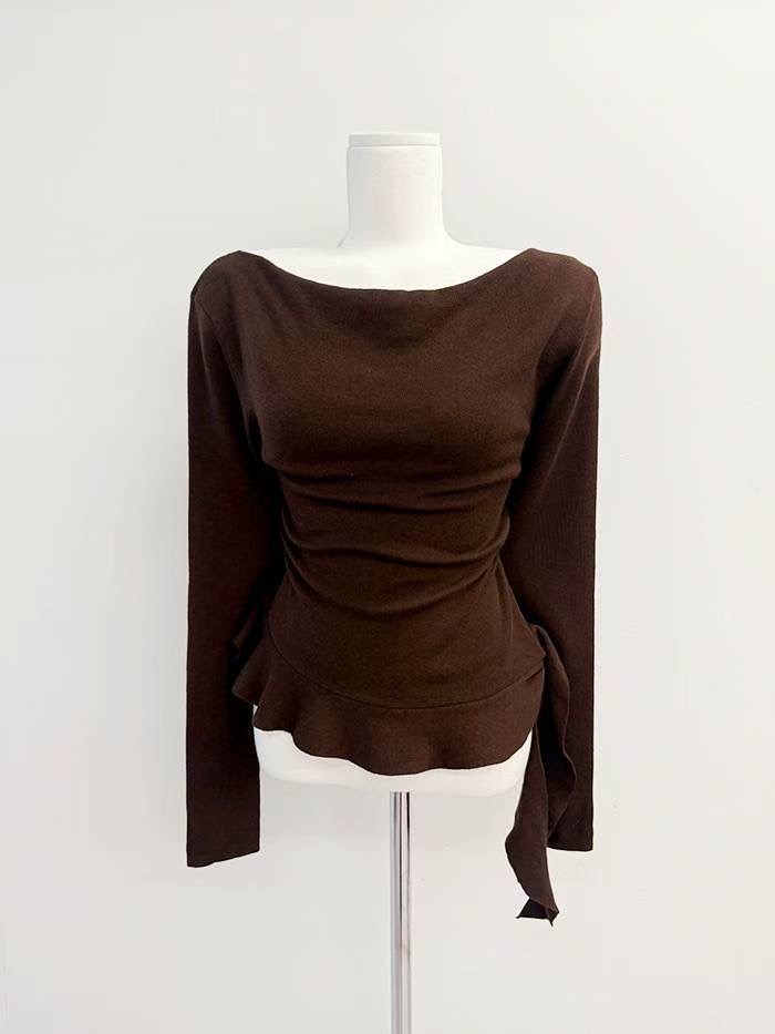 IT東大門實拍女士新款人氣熱賣時尚真品26春夏休閑針織衫IT針織衫圖色2