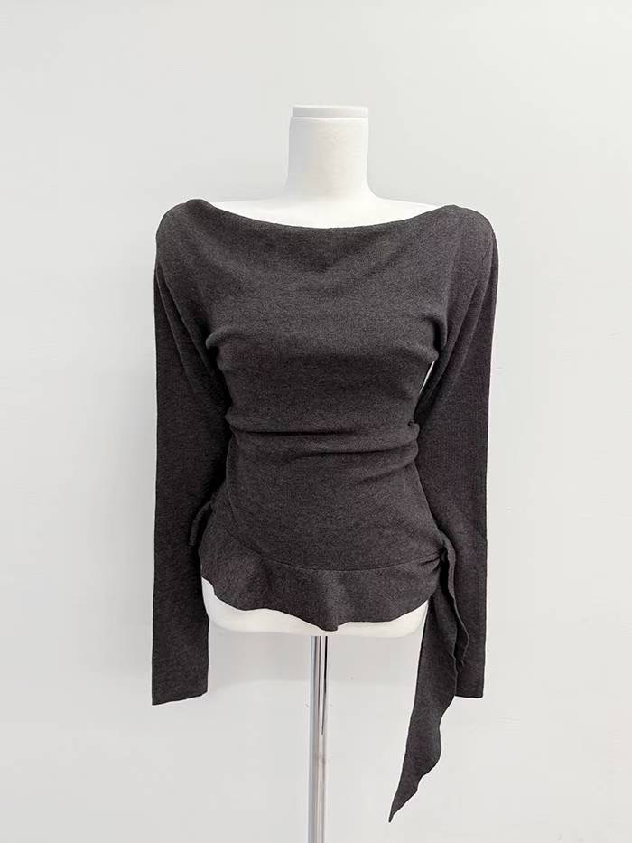 IT東大門實拍女士新款人氣熱賣時尚真品26春夏休閑針織衫IT針織衫圖色3