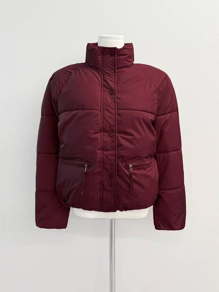 IT東大門代購女士新品時尚26春夏職業人氣熱賣休閑短款棉服IT短款棉服圖色3