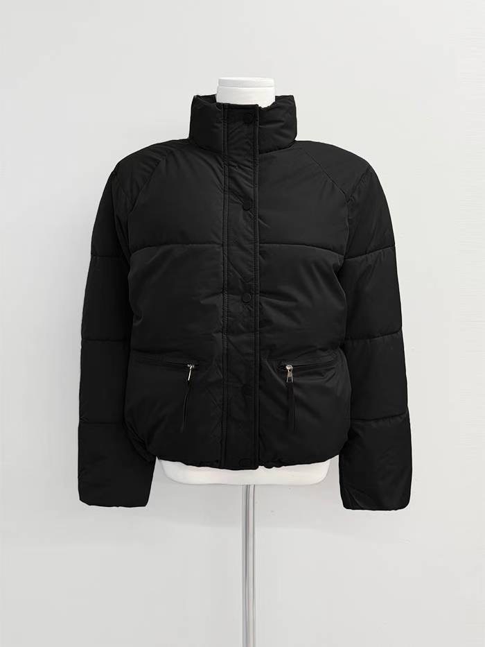 IT東大門代購女士新品時尚26春夏職業人氣熱賣休閑短款棉服IT短款棉服圖色4