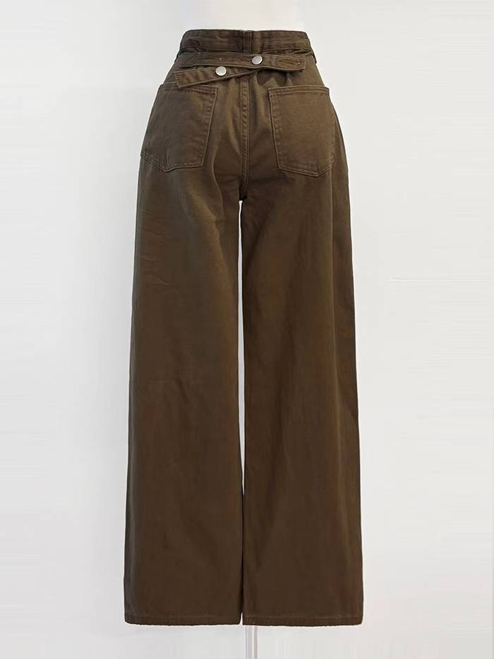 IT東大門代購女士新款休閑職業推薦人氣真品26春夏牛仔褲IT牛仔褲