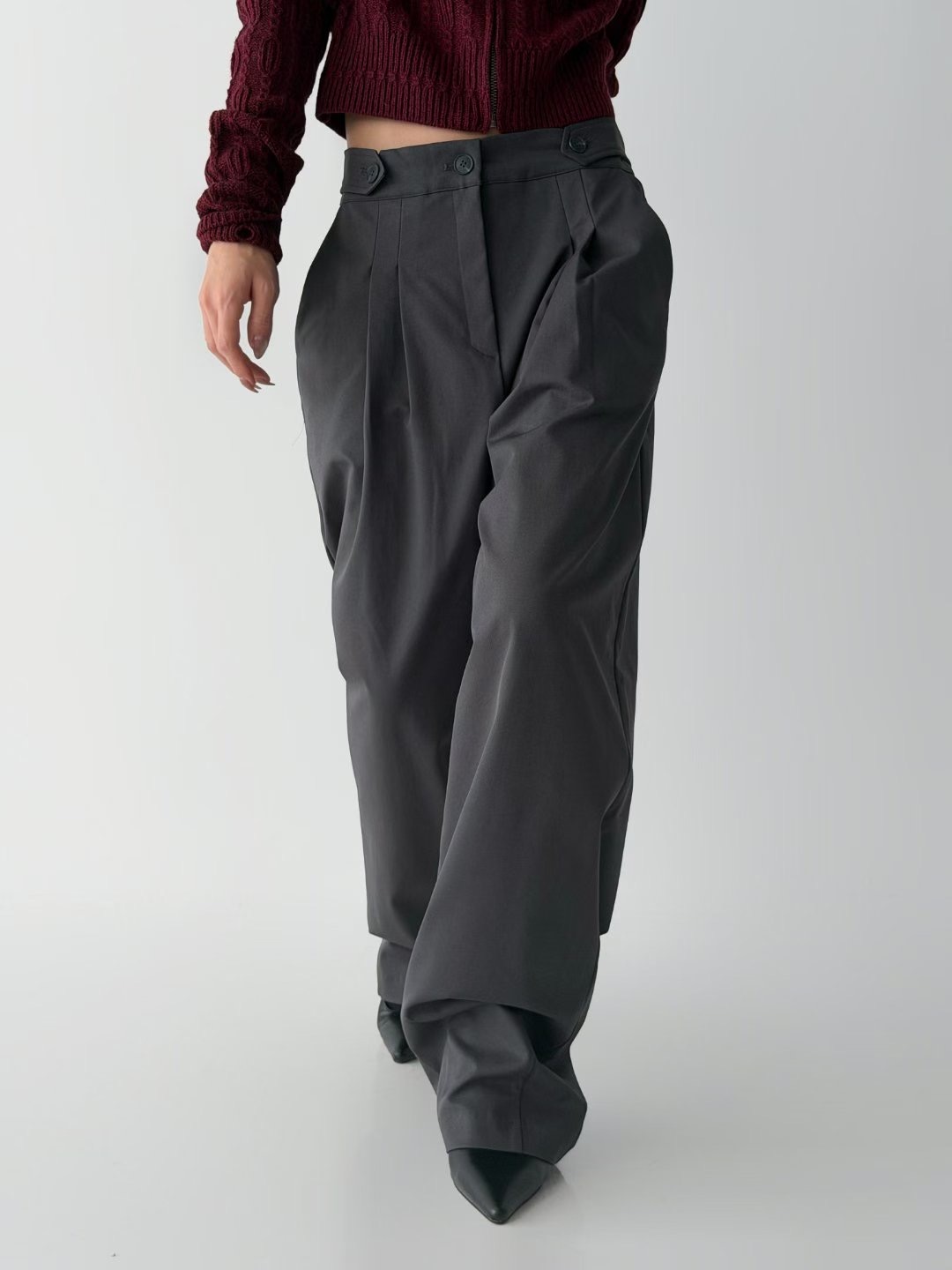 GUSSINE韓國代購女裝新款職業真品26春夏熱賣推薦人氣休閑褲GUSSINE休閑褲