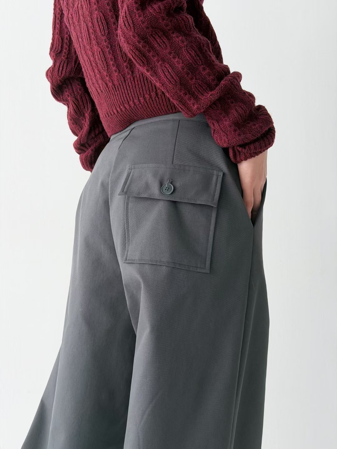 GUSSINE韓國代購女裝新款職業真品26春夏熱賣推薦人氣休閑褲GUSSINE休閑褲