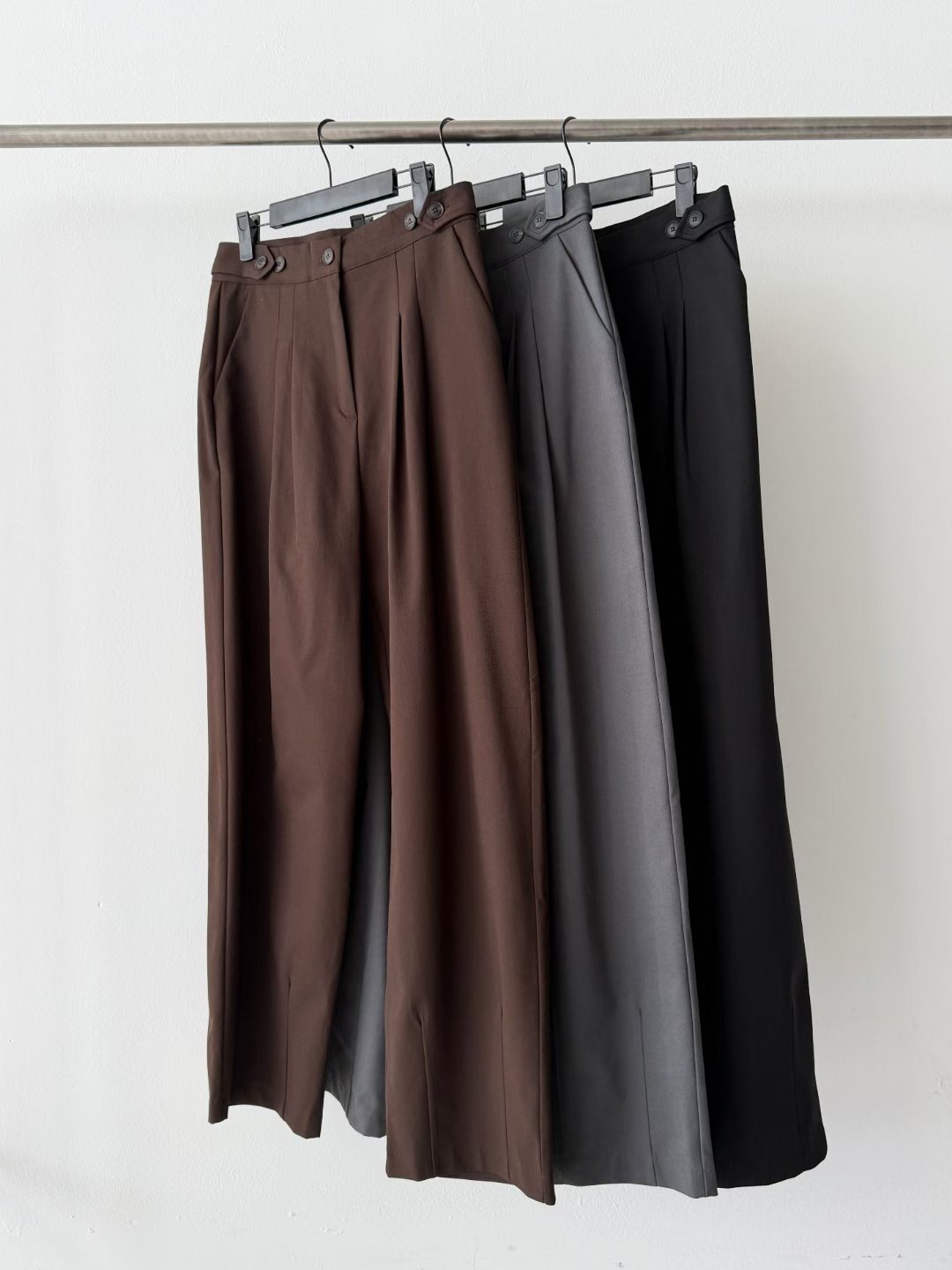 GUSSINE韓國代購女裝新款職業真品26春夏熱賣推薦人氣休閑褲GUSSINE休閑褲圖色3左三色