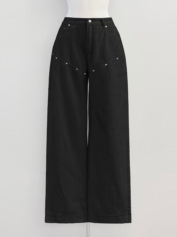 IT東大門直郵女士新品職業人氣時尚推薦26春夏真品牛仔褲IT牛仔褲圖色2