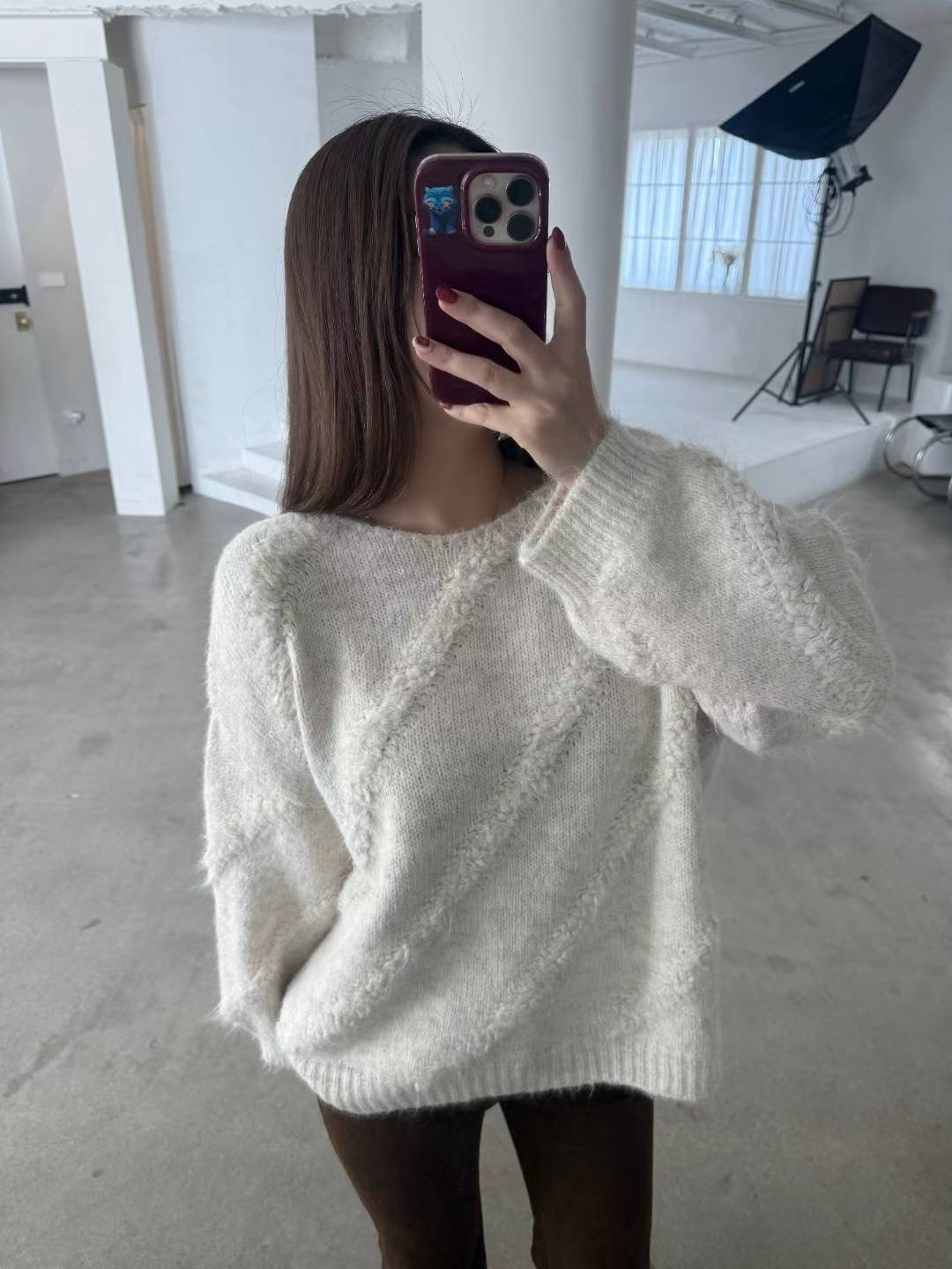 IT東大門直郵女裝新款26春夏人氣時尚真品職業推薦針織衫IT針織衫