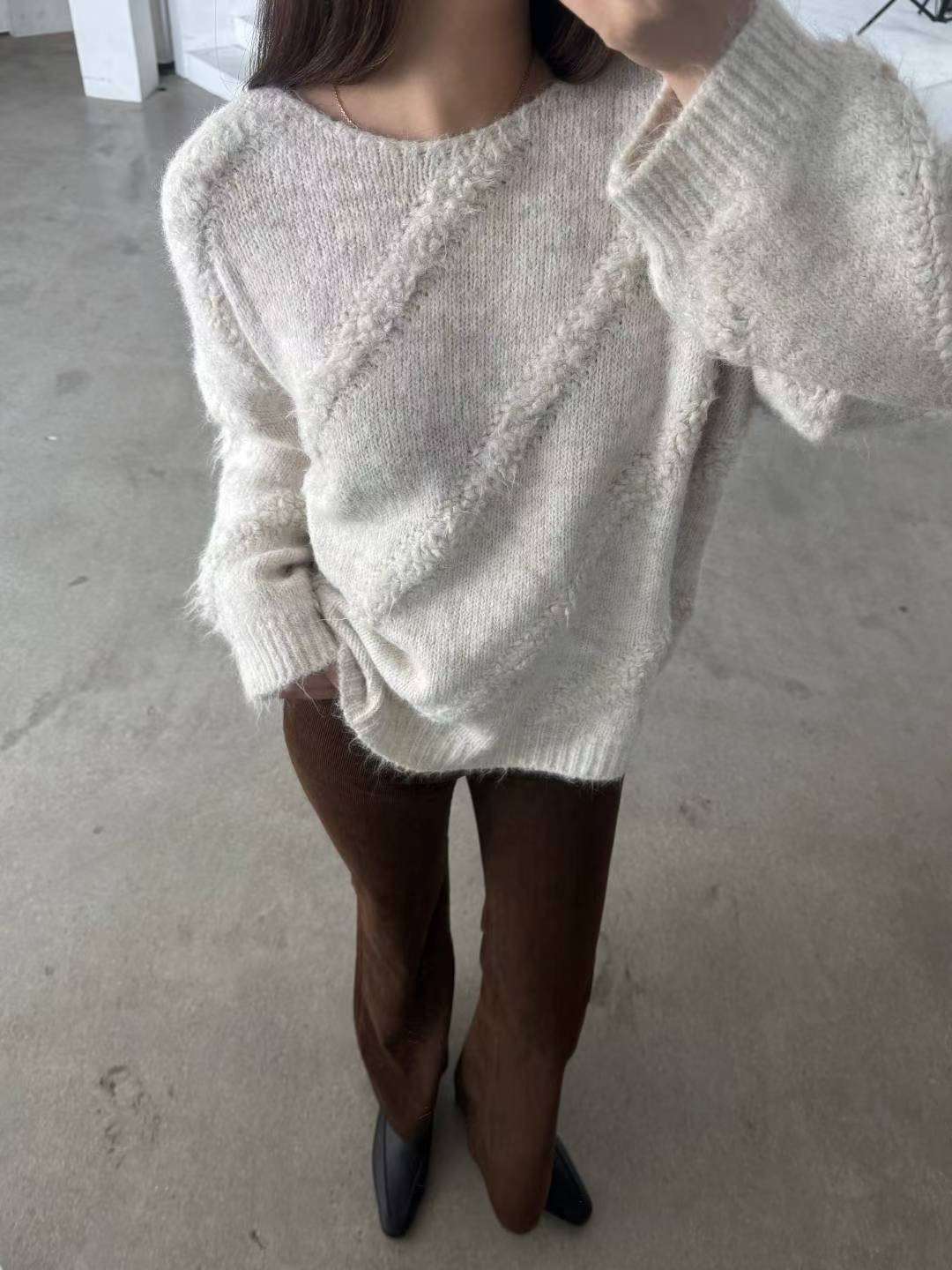 IT東大門直郵女裝新款26春夏人氣時尚真品職業推薦針織衫IT針織衫