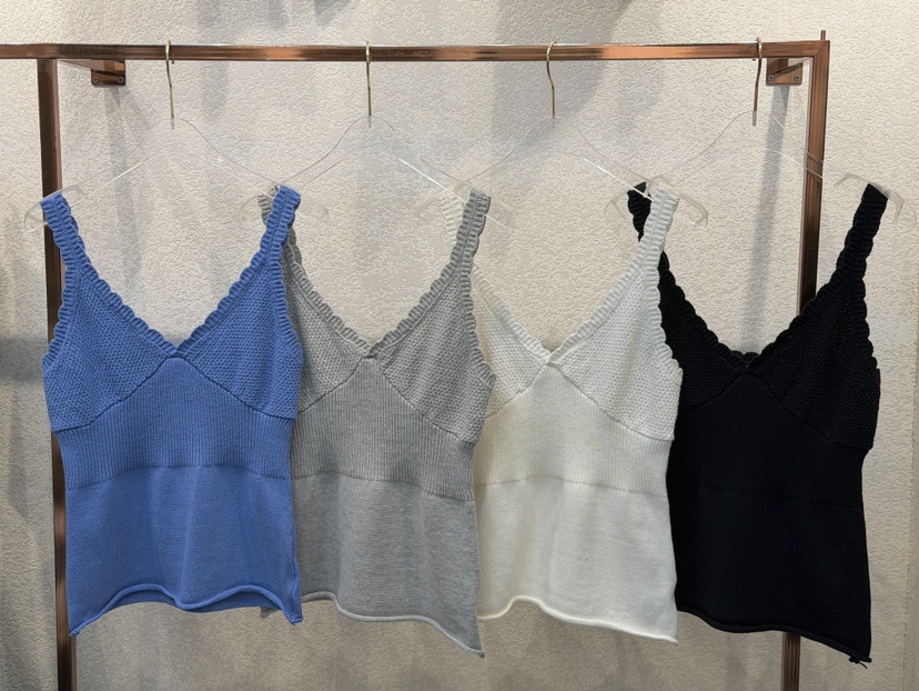 SYMBOL東大門代購女裝新款休閑時尚職業推薦吊帶背心刺繡SYMBOL吊帶/背心