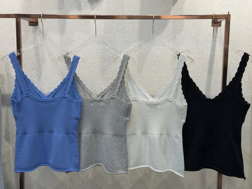 SYMBOL東大門代購女裝新款休閑時尚職業推薦吊帶背心刺繡SYMBOL吊帶/背心