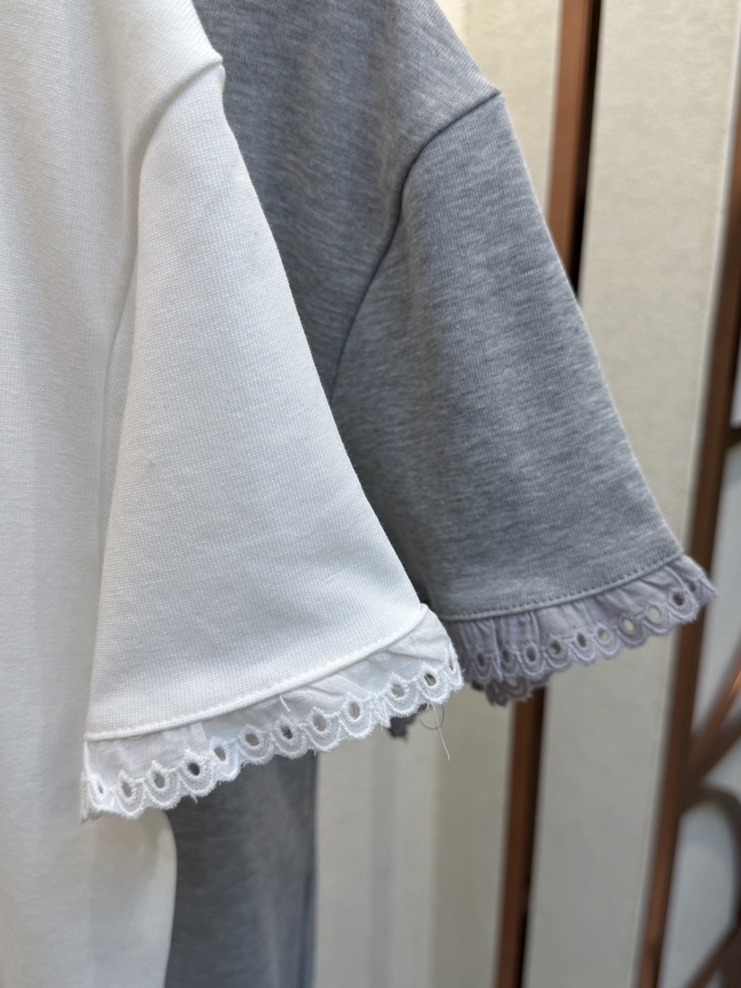 SYMBOL韓國直郵女士新品推薦休閑真品熱賣26春夏時尚T恤鏤空SYMBOLT恤