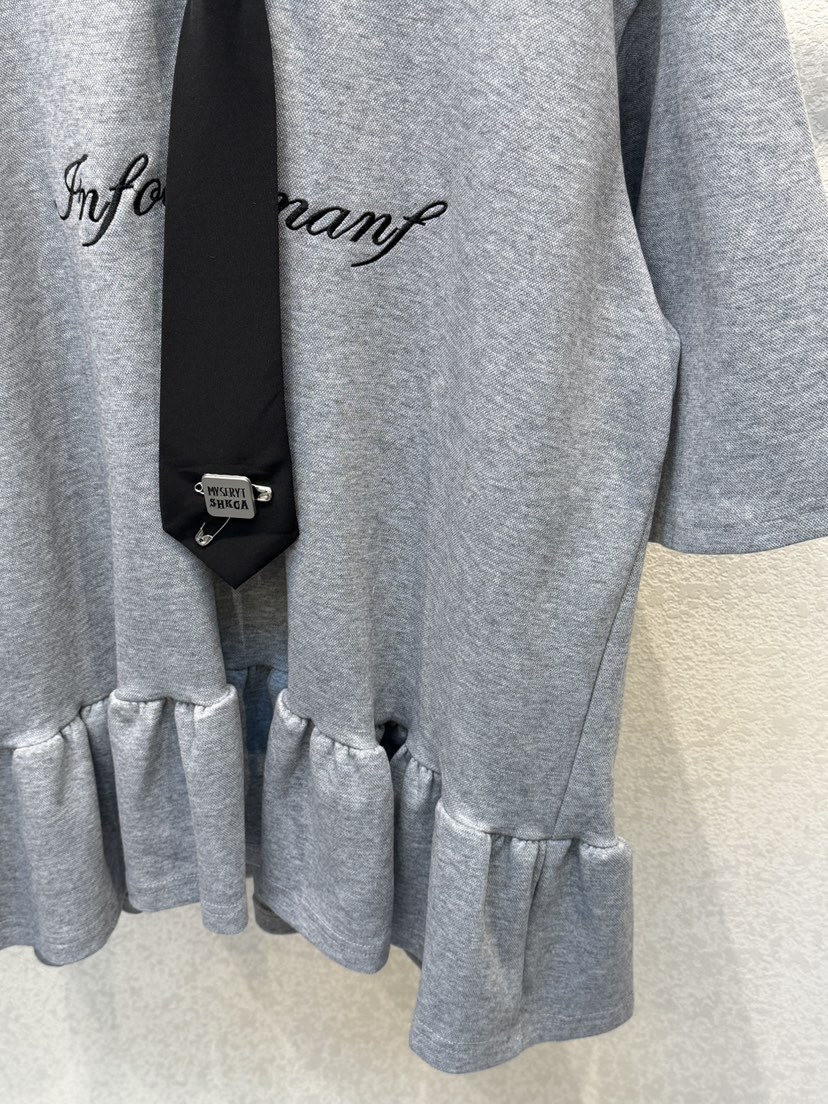 SYMBOL東大門代購女裝新品推薦人氣休閑熱賣連衣裙含領帶SYMBOL連衣裙