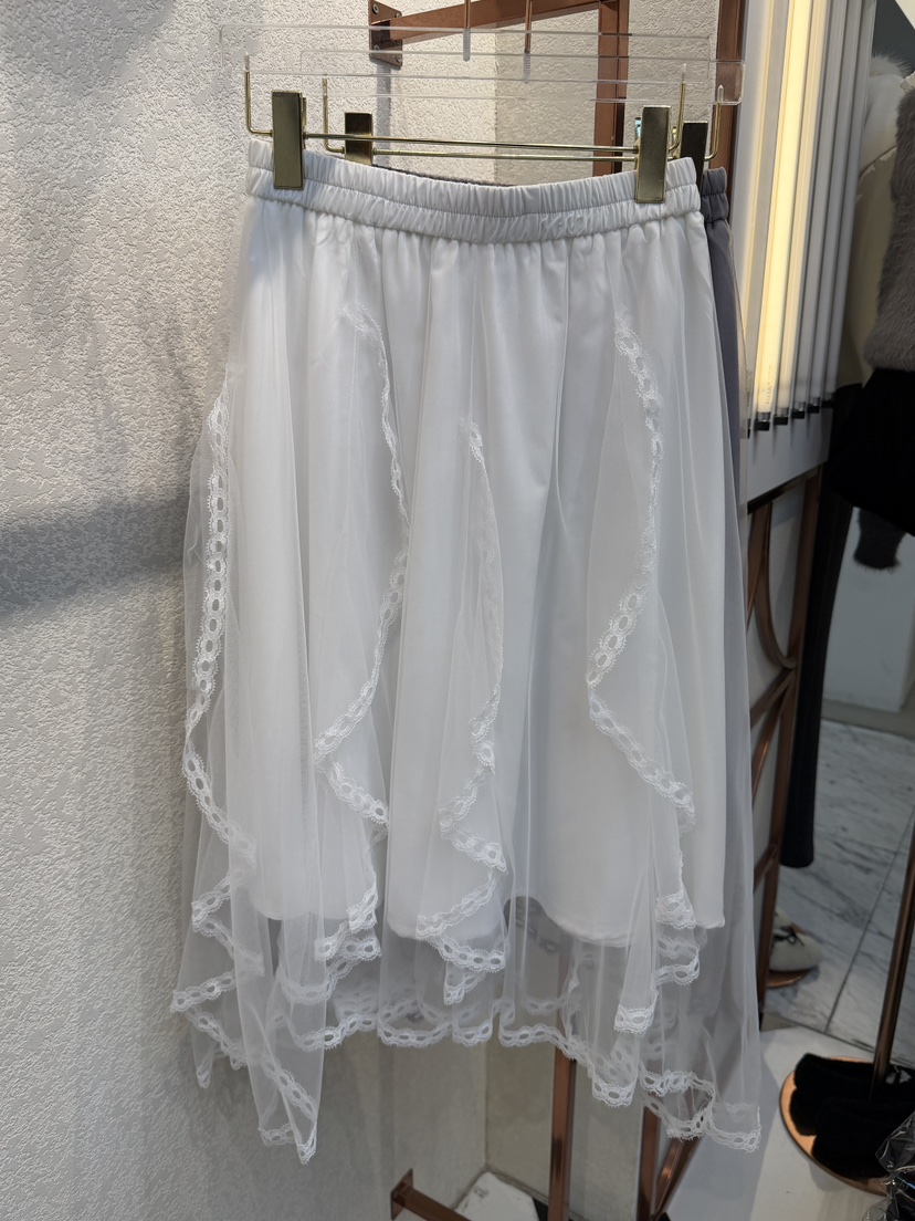 SYMBOL東大門直郵女士新品26春夏休閑真品半身裙中短裙雪紡SYMBOL半身裙/中短裙圖色2