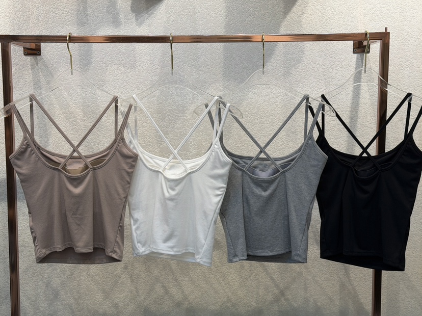 SYMBOL韓國代購女士新款職業熱賣人氣真品26春夏吊帶背心SYMBOL吊帶/背心