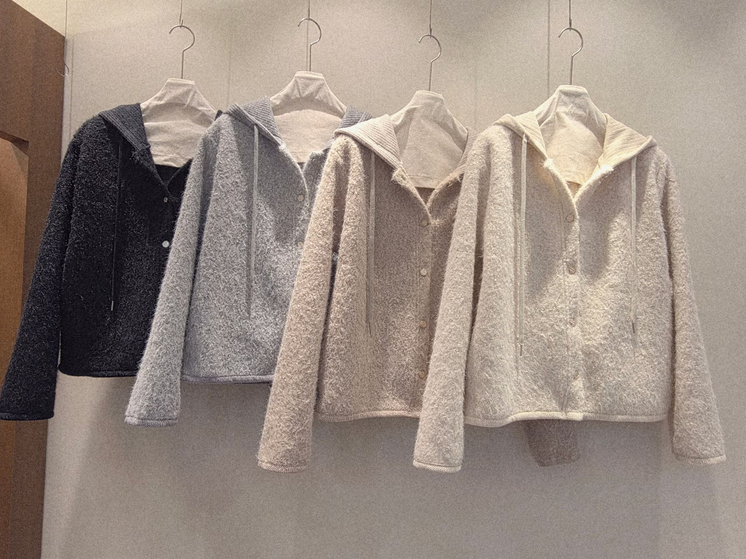 ONETOP東大門代購女裝新品人氣職業熱賣休閑真品針織衫兜帽ONETOP針織衫