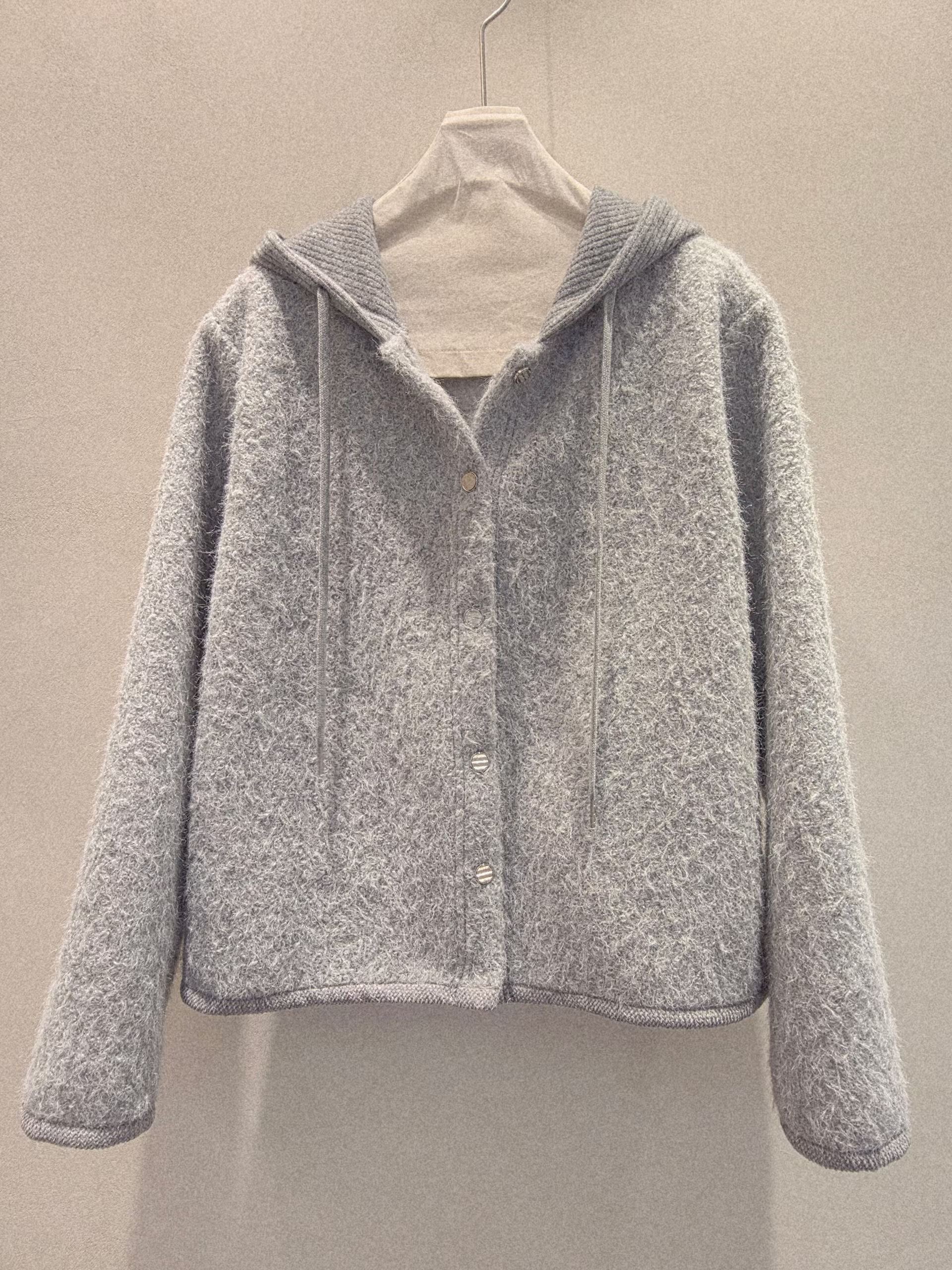 ONETOP東大門代購女裝新品人氣職業熱賣休閑真品針織衫兜帽ONETOP針織衫圖色3