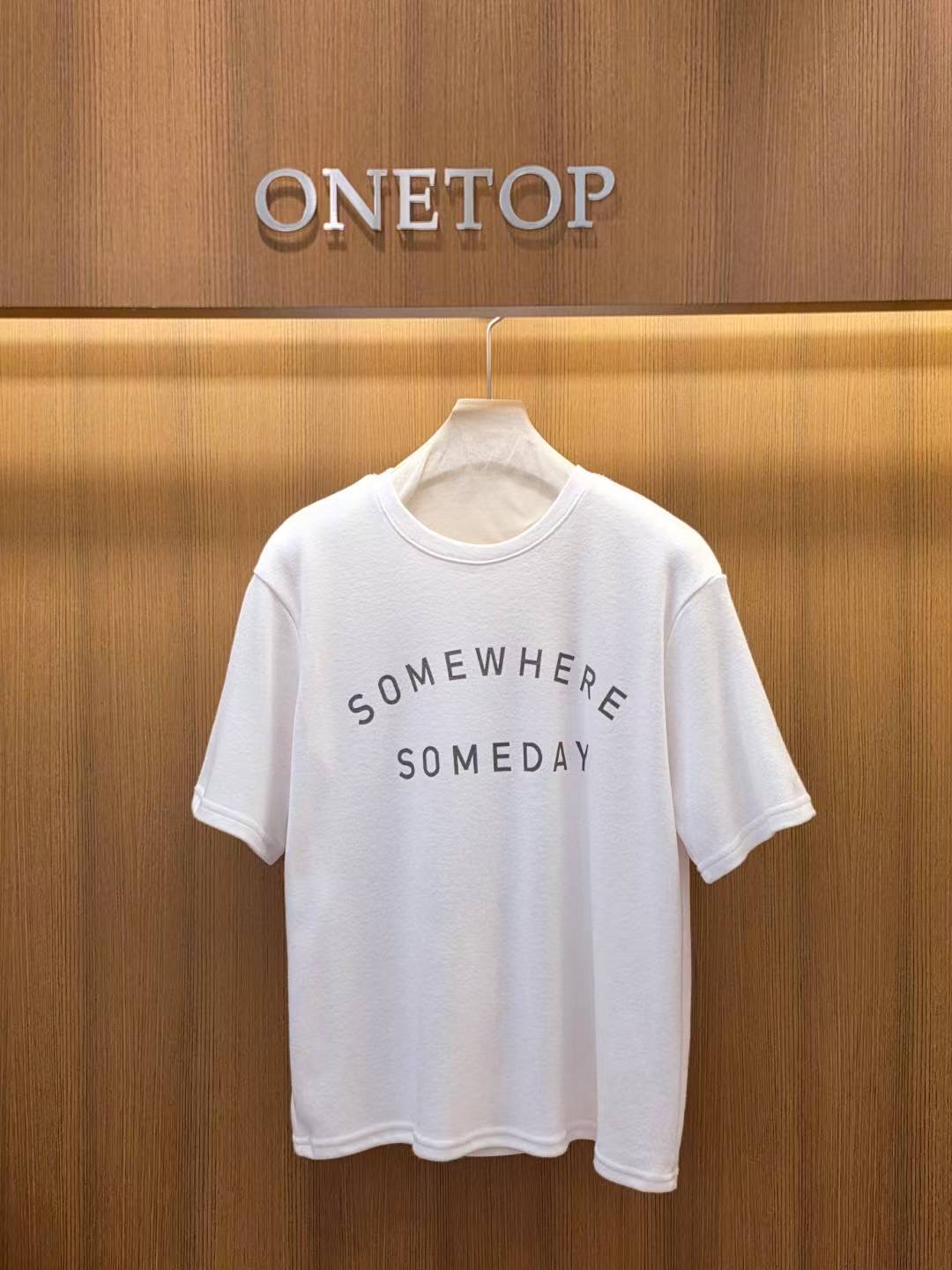 ONETOP東大門代購女士新品休閑真品人氣熱賣推薦職業26春夏T恤ONETOPT恤圖色1