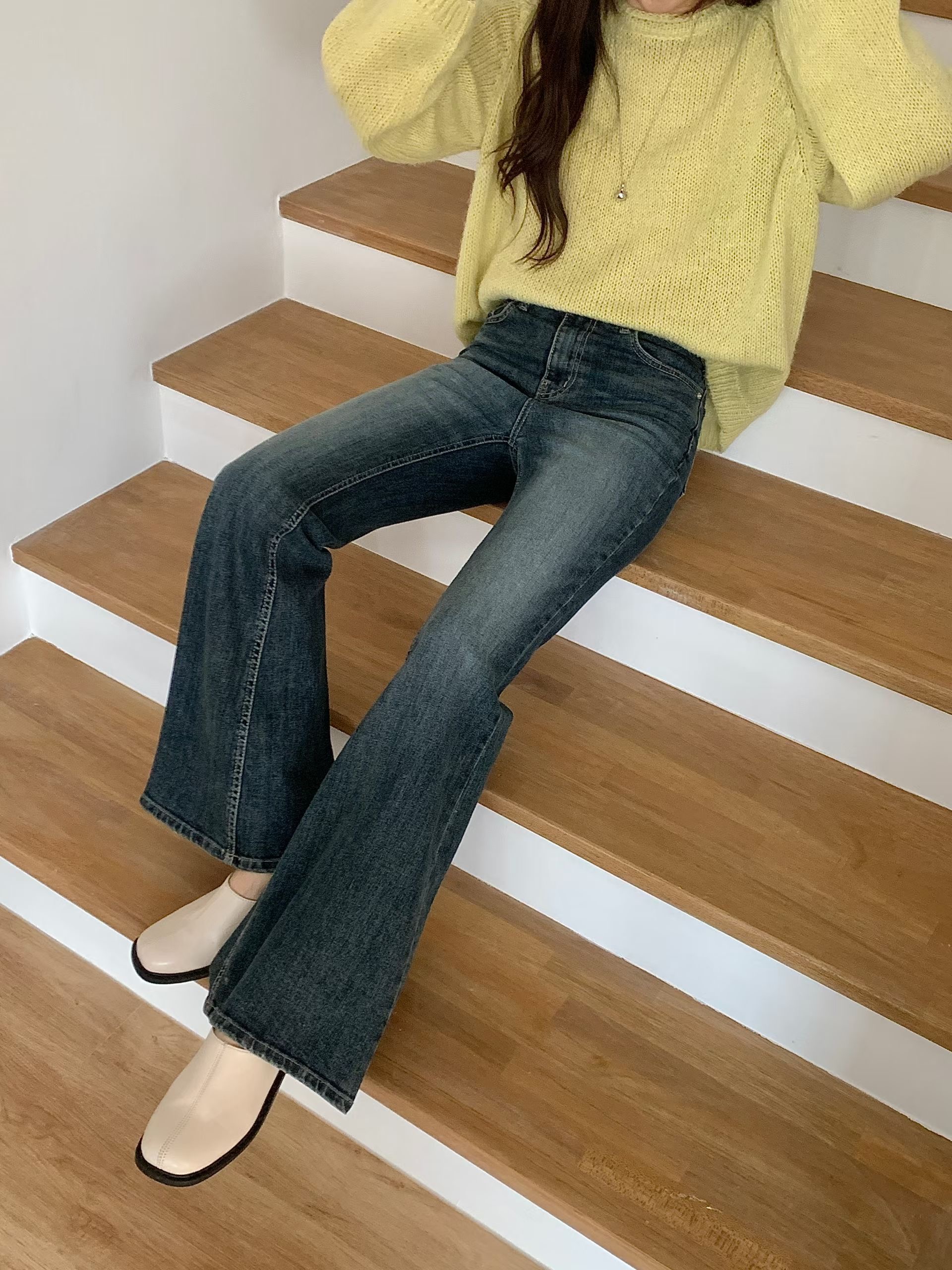 MISSJEAN東大門直郵女士新品熱賣人氣職業26春夏休閑牛仔褲MISSJEAN牛仔褲