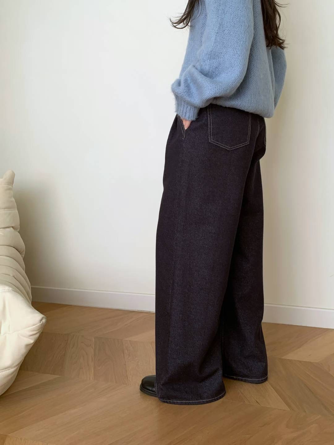 MISSJEAN東大門實拍女裝新款職業休閑26春夏人氣推薦牛仔褲MISSJEAN牛仔褲