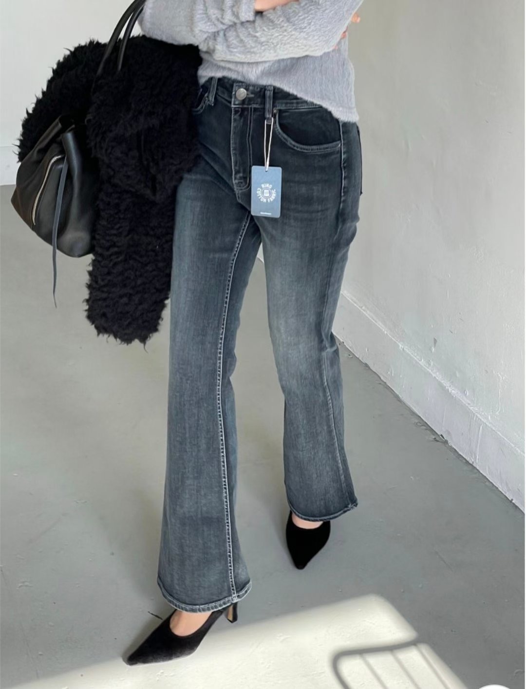 MISSJEAN韓國代購女士新款職業26春夏休閑時尚熱賣牛仔褲MISSJEAN牛仔褲