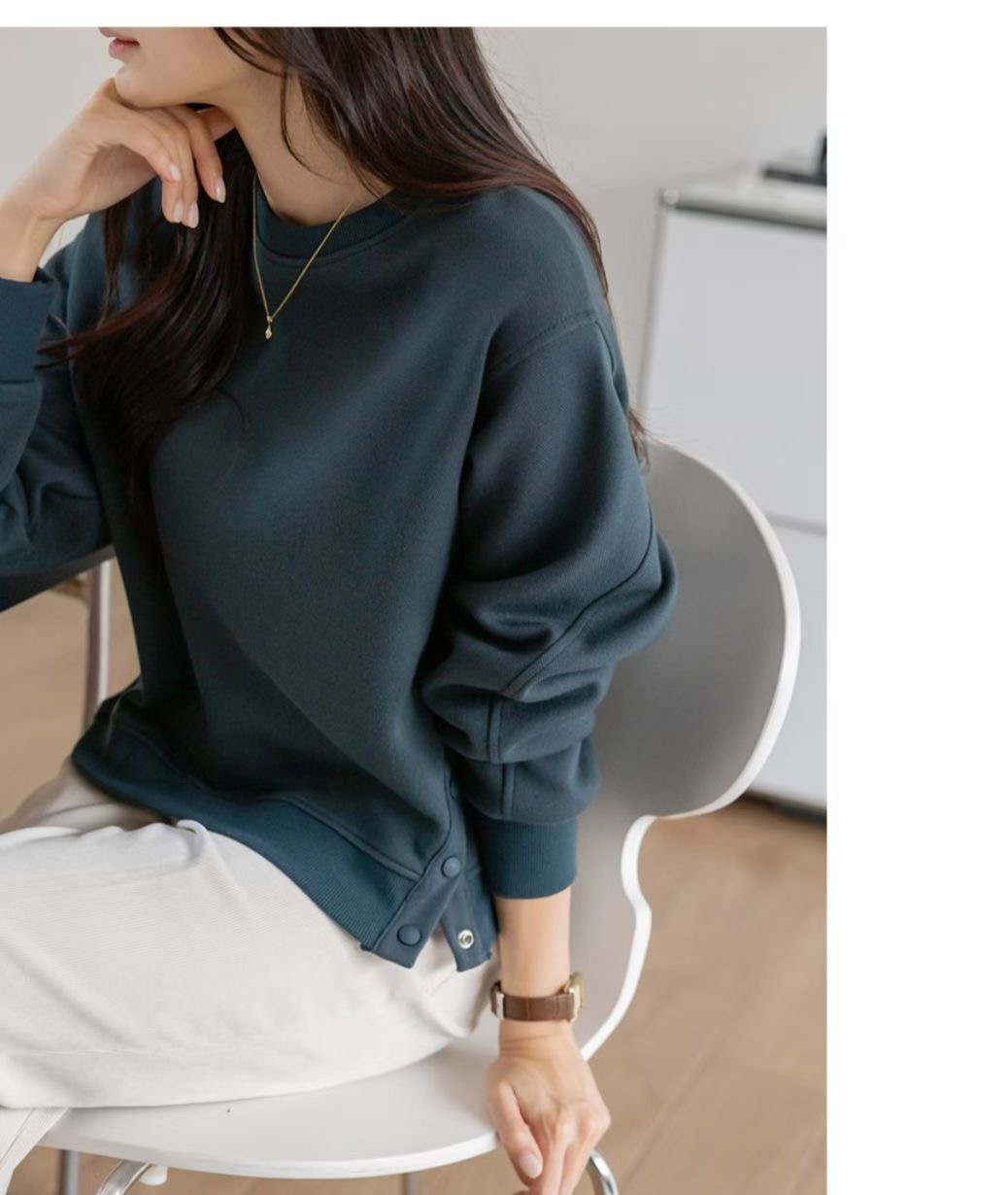 ONETOP韓國直郵女士新款熱賣休閑人氣職業真品26春夏衛衣ONETOP衛衣