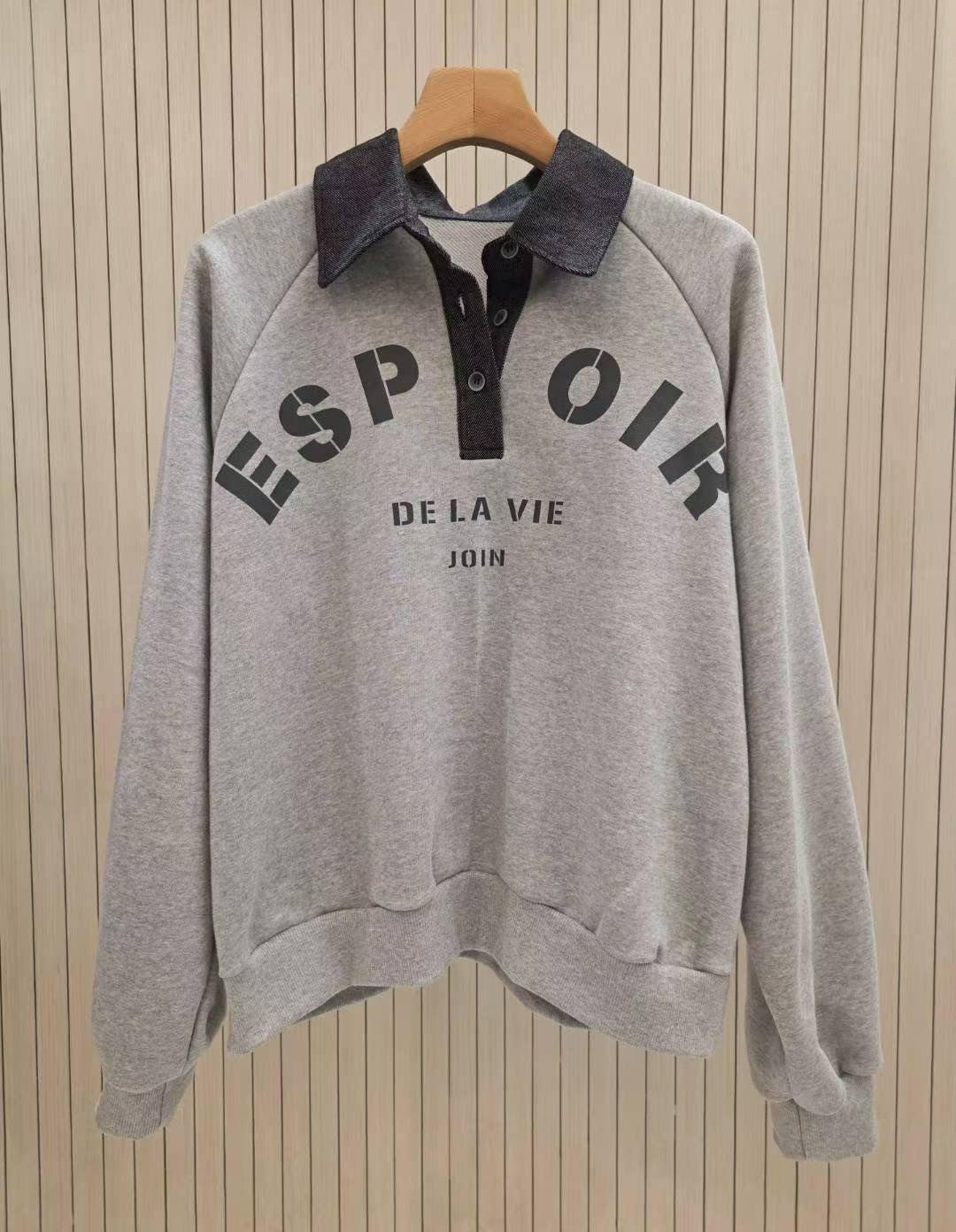 ONETOP東大門實拍女士新款休閑真品人氣26春夏熱賣推薦衛衣ONETOP衛衣圖色1