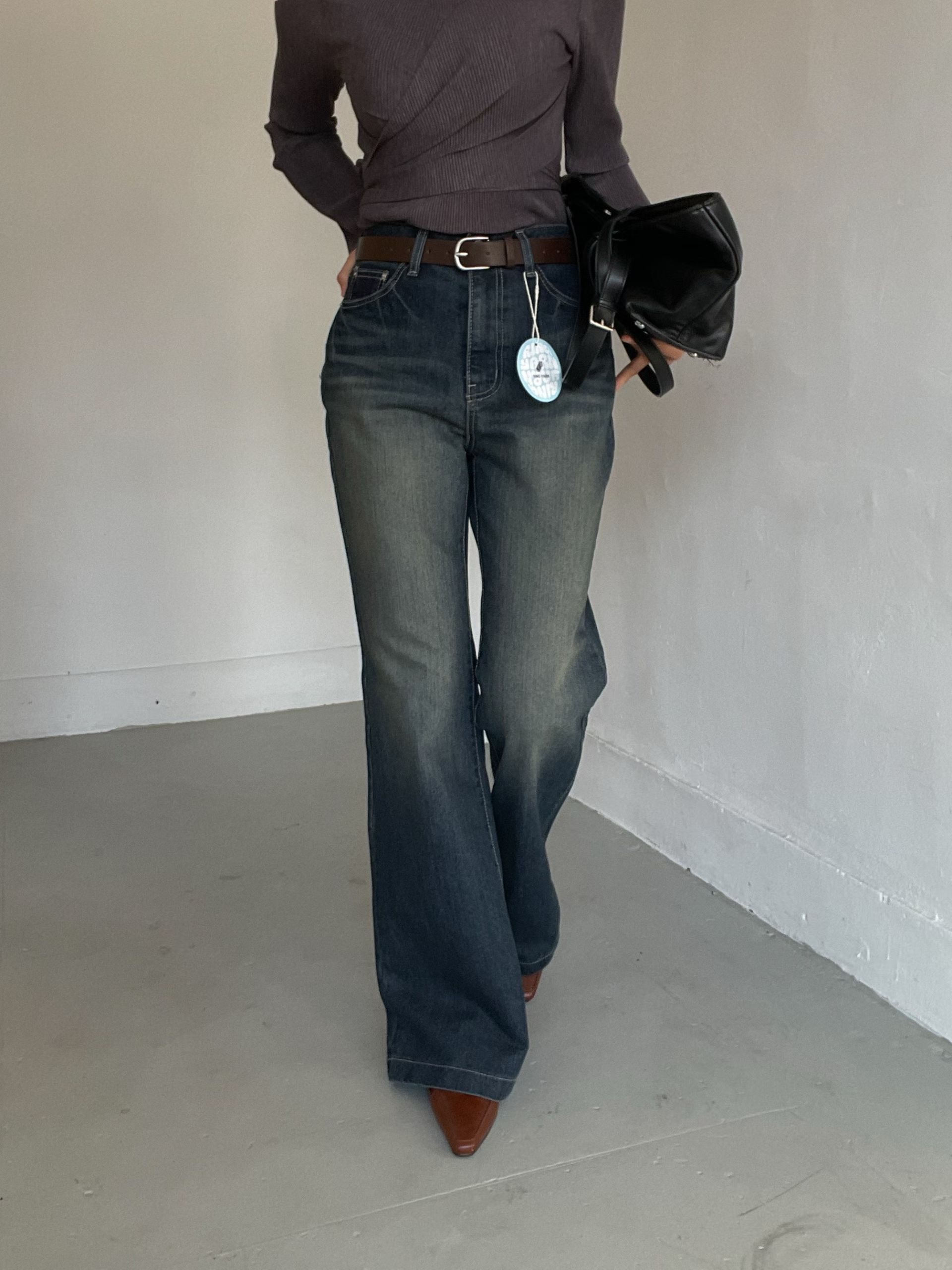 MISSJEAN韓國直郵女士新品休閑熱賣職業26春夏推薦牛仔褲MISSJEAN牛仔褲