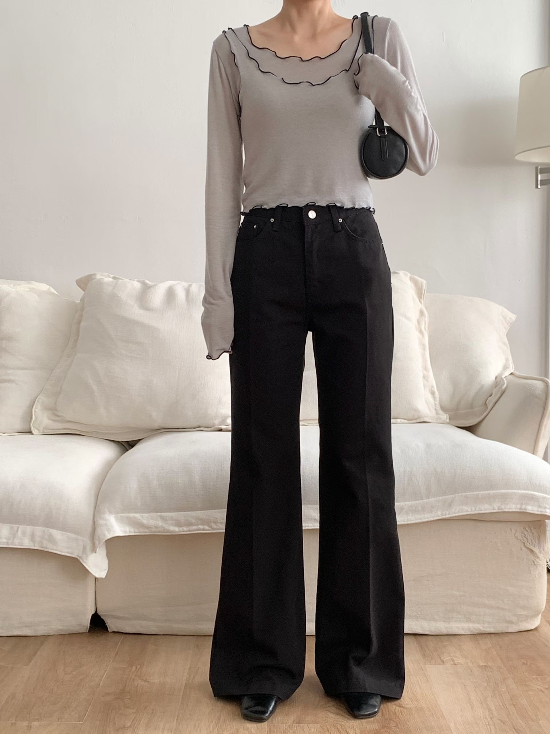 MISSJEAN東大門實拍女士新品休閑真品時尚人氣熱賣牛仔褲MISSJEAN牛仔褲圖色2