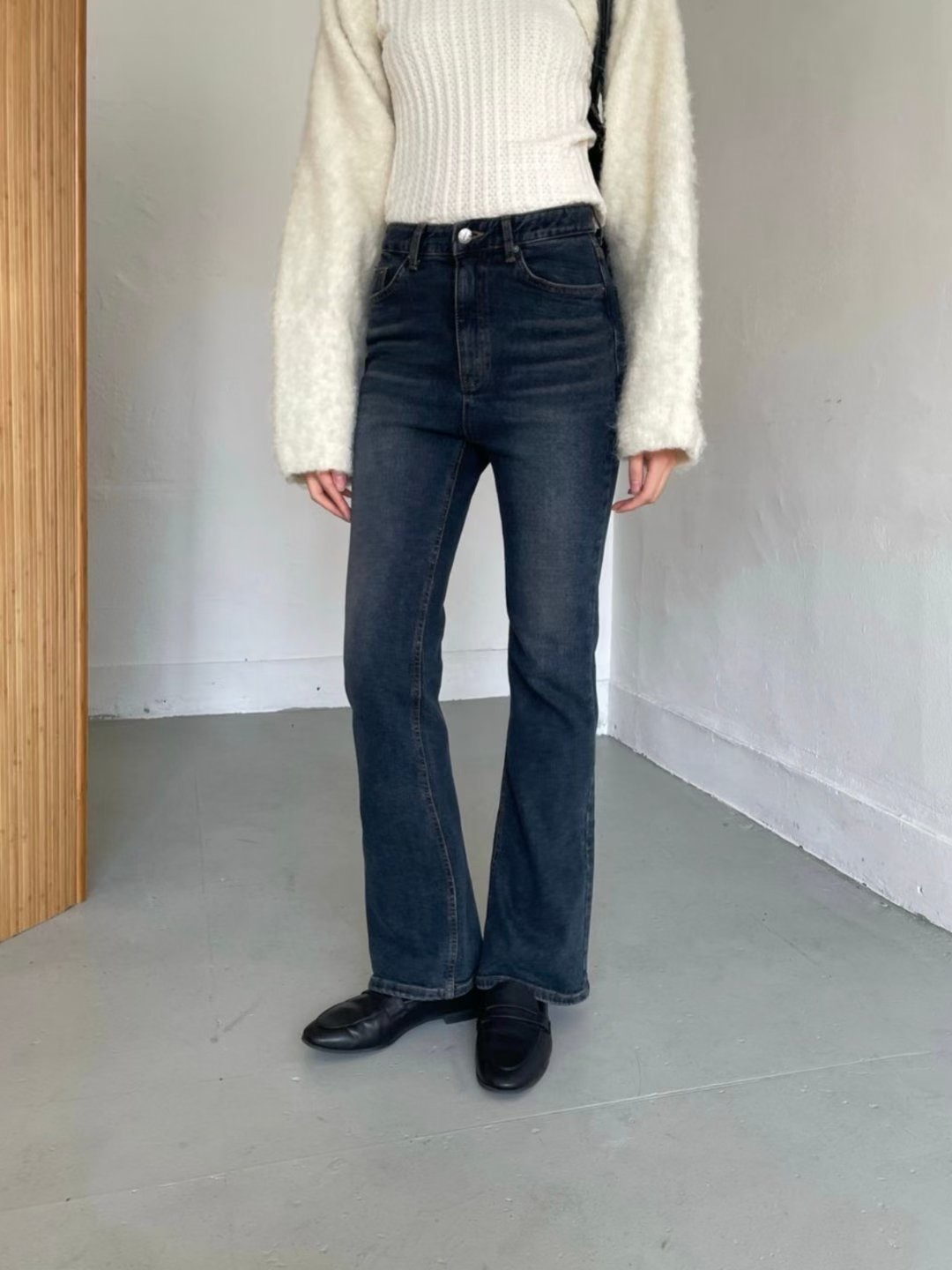 MISSJEAN東大門實拍女裝新款人氣休閑熱賣推薦時尚牛仔褲MISSJEAN牛仔褲圖色1