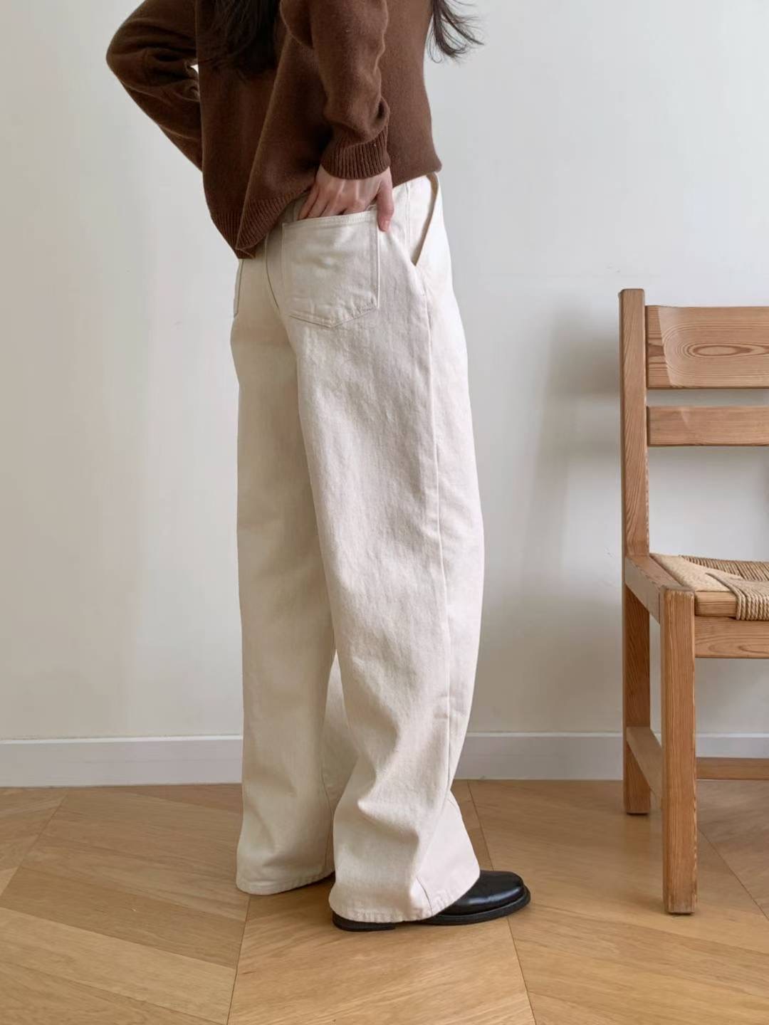 MISSJEAN韓國代購女士新款時尚26春夏職業真品熱賣牛仔褲MISSJEAN牛仔褲