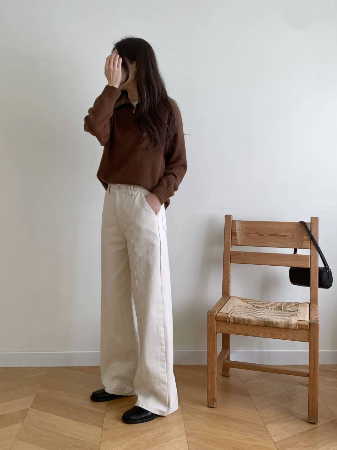 MISSJEAN韓國代購女士新款時尚26春夏職業真品熱賣牛仔褲MISSJEAN牛仔褲