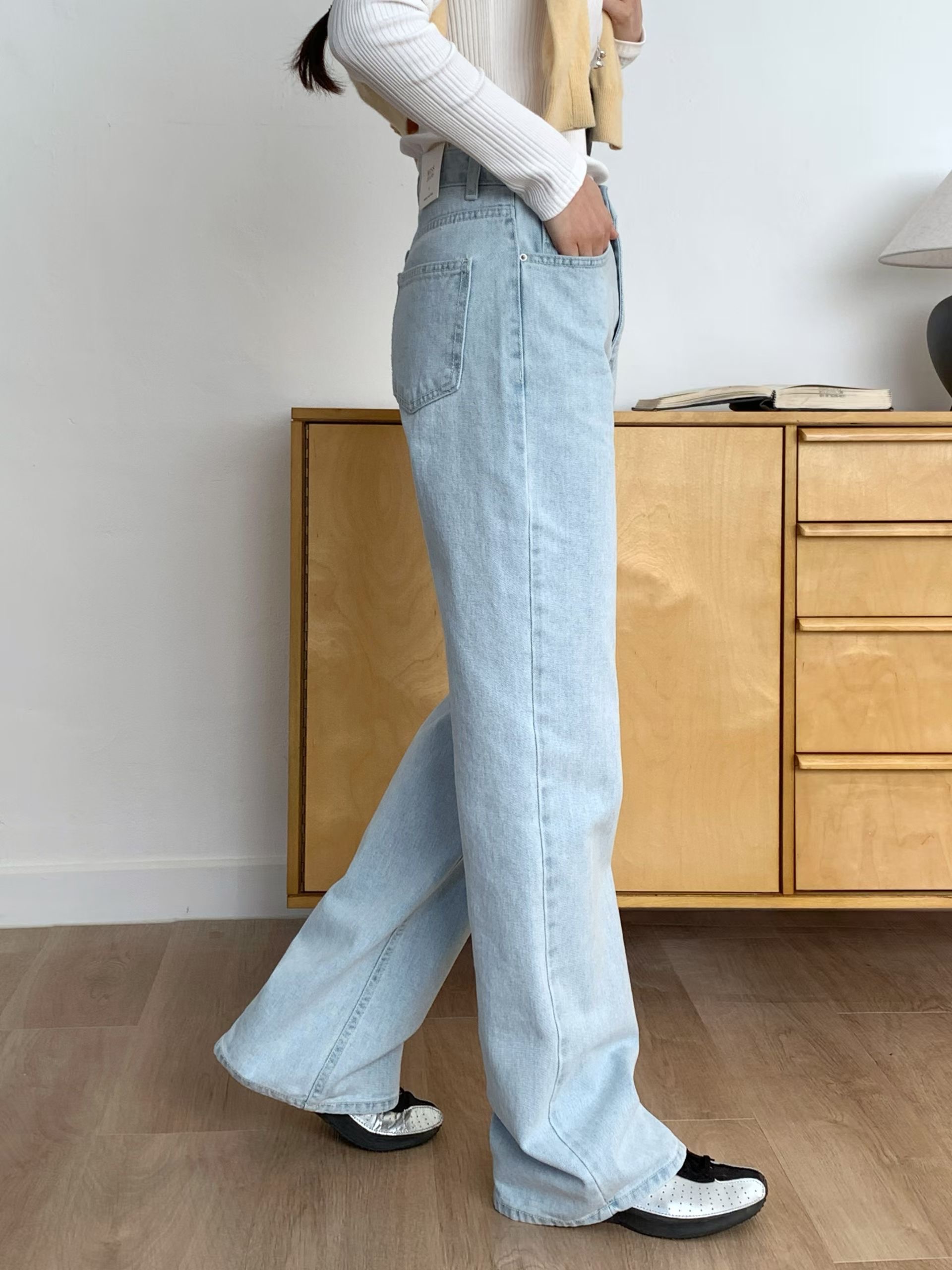 MISSJEAN東大門代購女士新品職業真品熱賣推薦人氣牛仔褲MISSJEAN牛仔褲