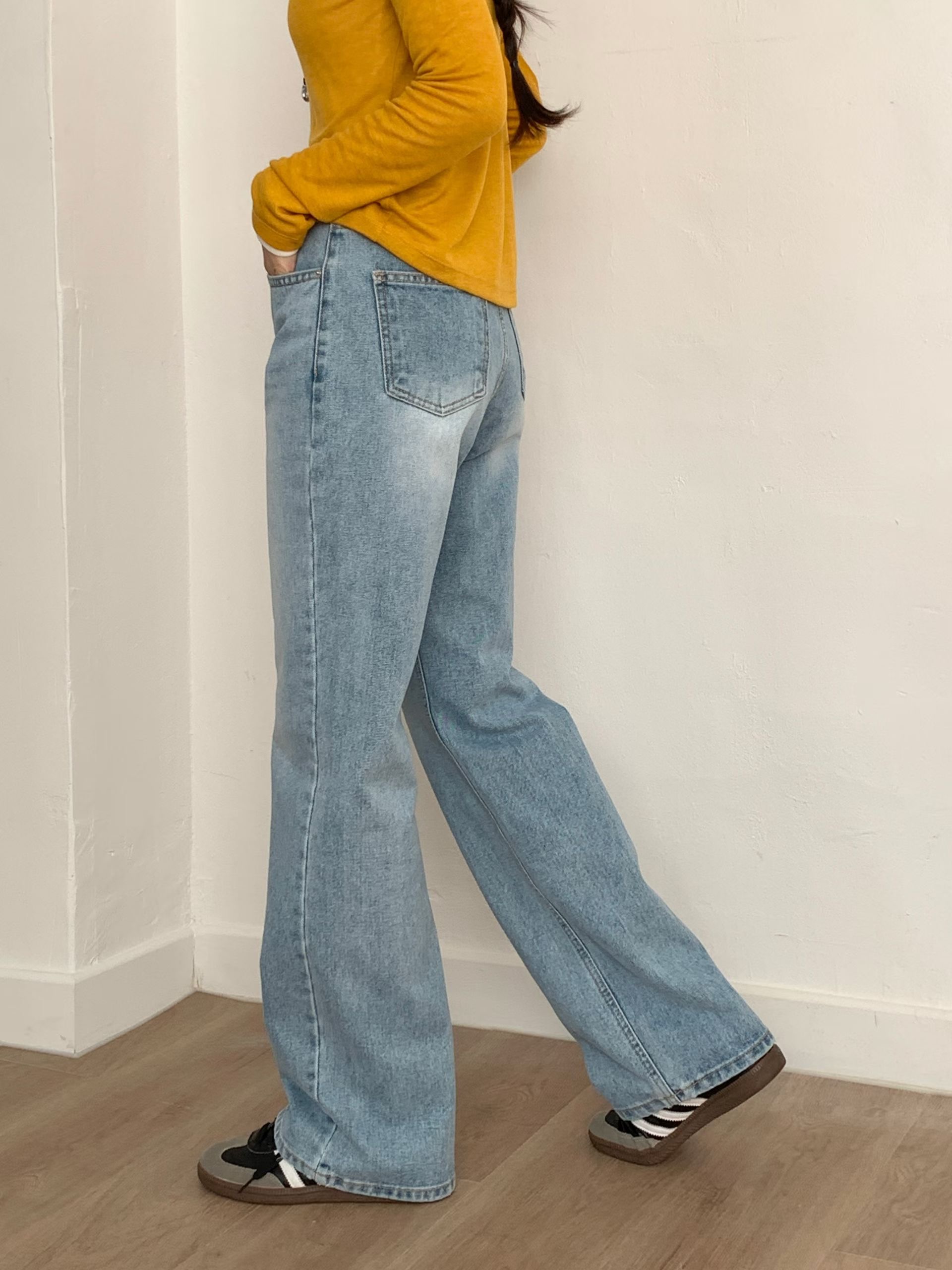 MISSJEAN東大門直郵女裝新款推薦熱賣26春夏真品時尚牛仔褲MISSJEAN牛仔褲