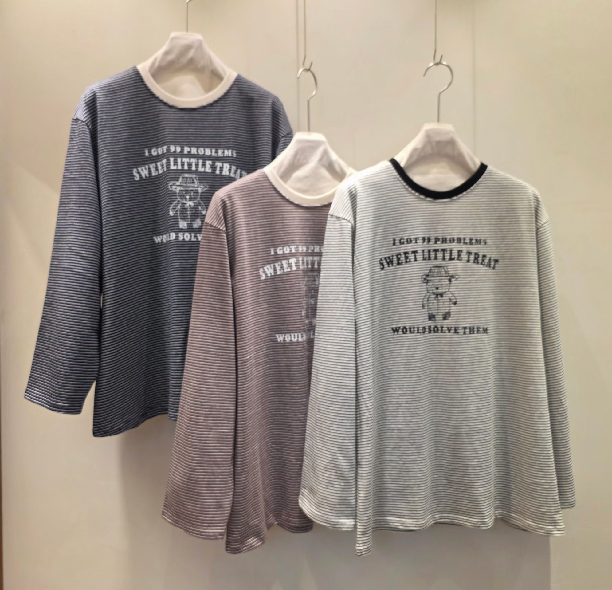 ONETOP東大門直郵女士新款時尚職業熱賣推薦人氣26春夏長袖T恤ONETOP長袖T恤