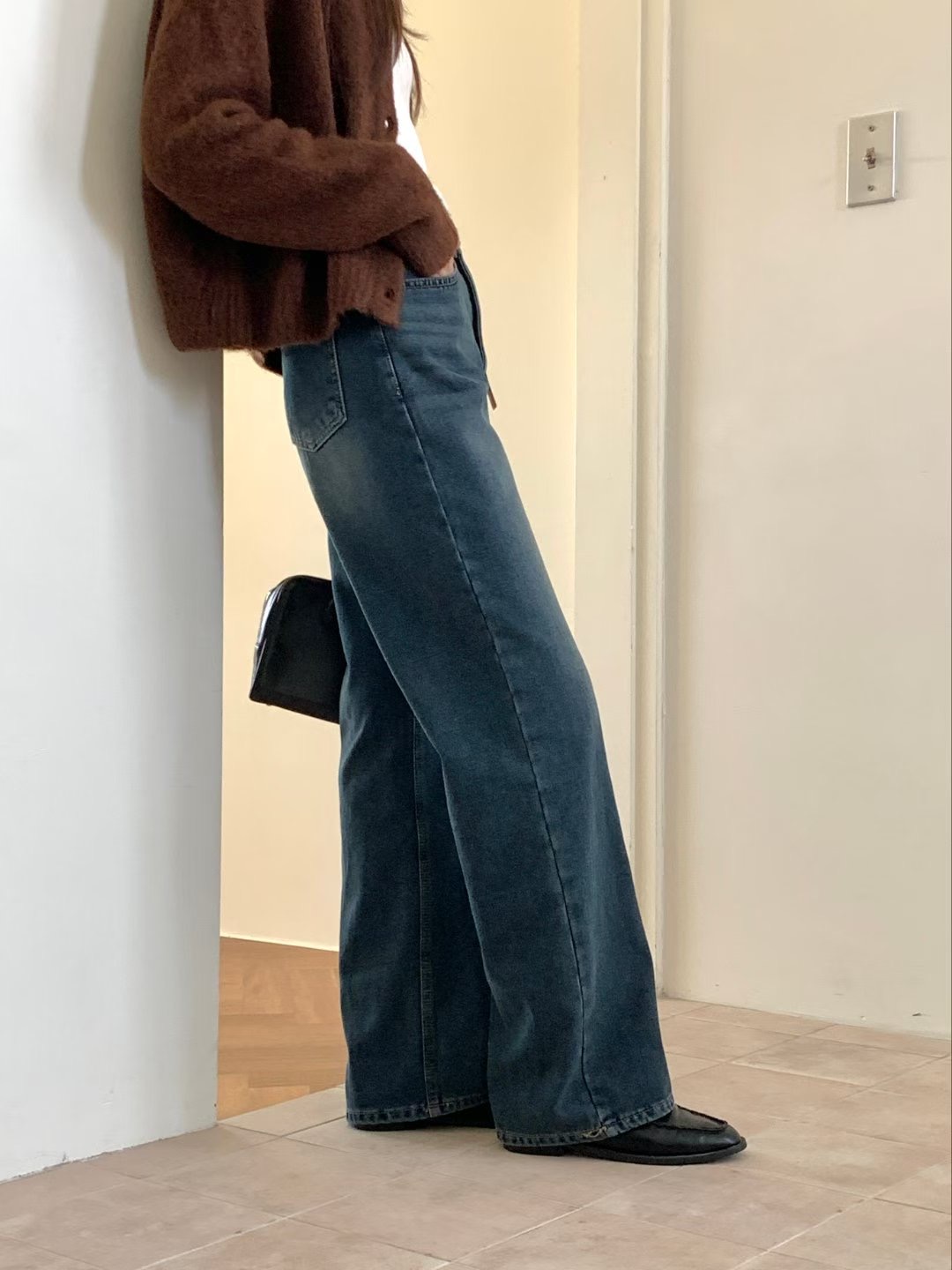 MISSJEAN韓國代購女裝新品26春夏推薦真品時尚休閑牛仔褲MISSJEAN牛仔褲