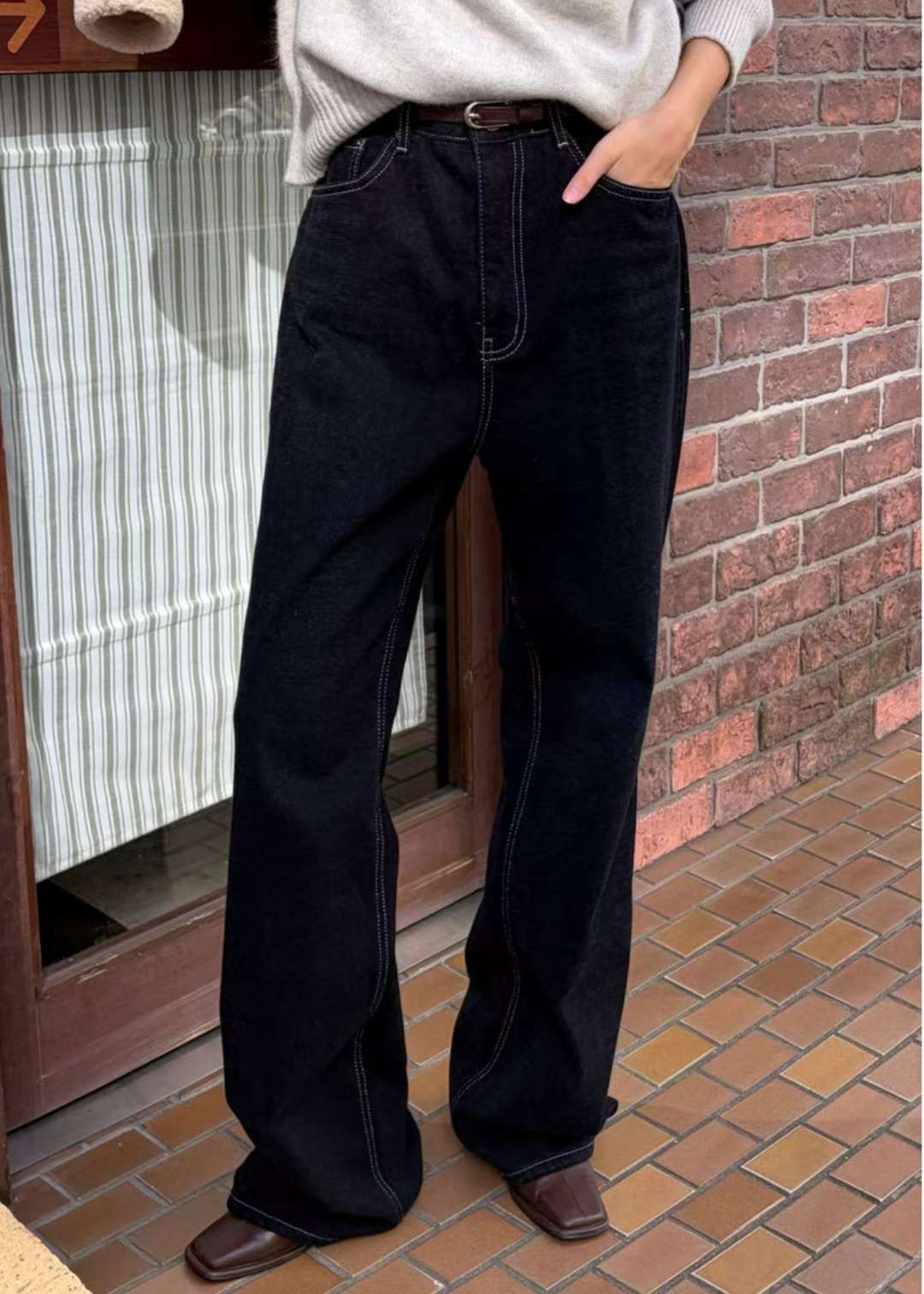 MISSJEAN東大門直郵女裝新品推薦時尚職業26春夏熱賣牛仔褲MISSJEAN牛仔褲