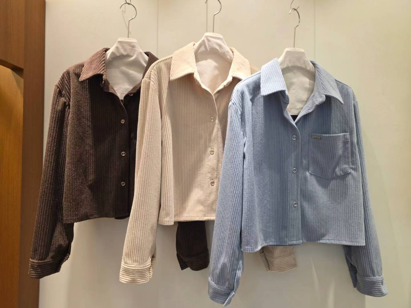 ONETOP東大門實拍女士新品熱賣26春夏休閑時尚襯衫蕾絲衫ONETOP襯衫/蕾絲衫