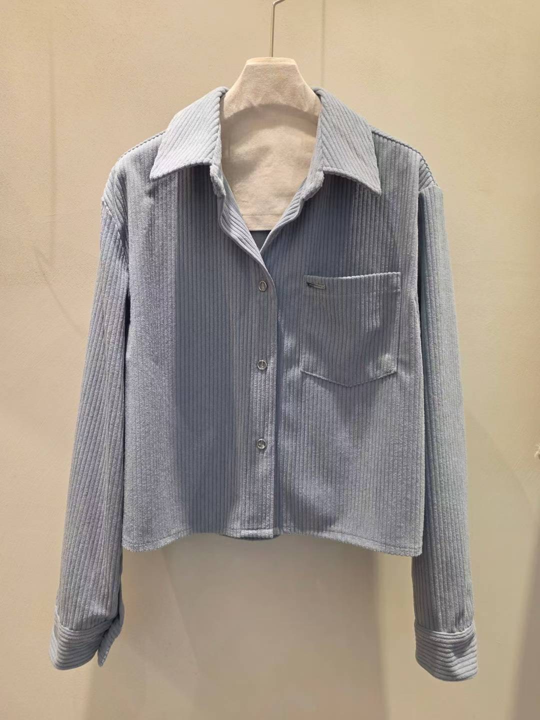 ONETOP東大門實拍女士新品熱賣26春夏休閑時尚襯衫蕾絲衫ONETOP襯衫/蕾絲衫圖色2