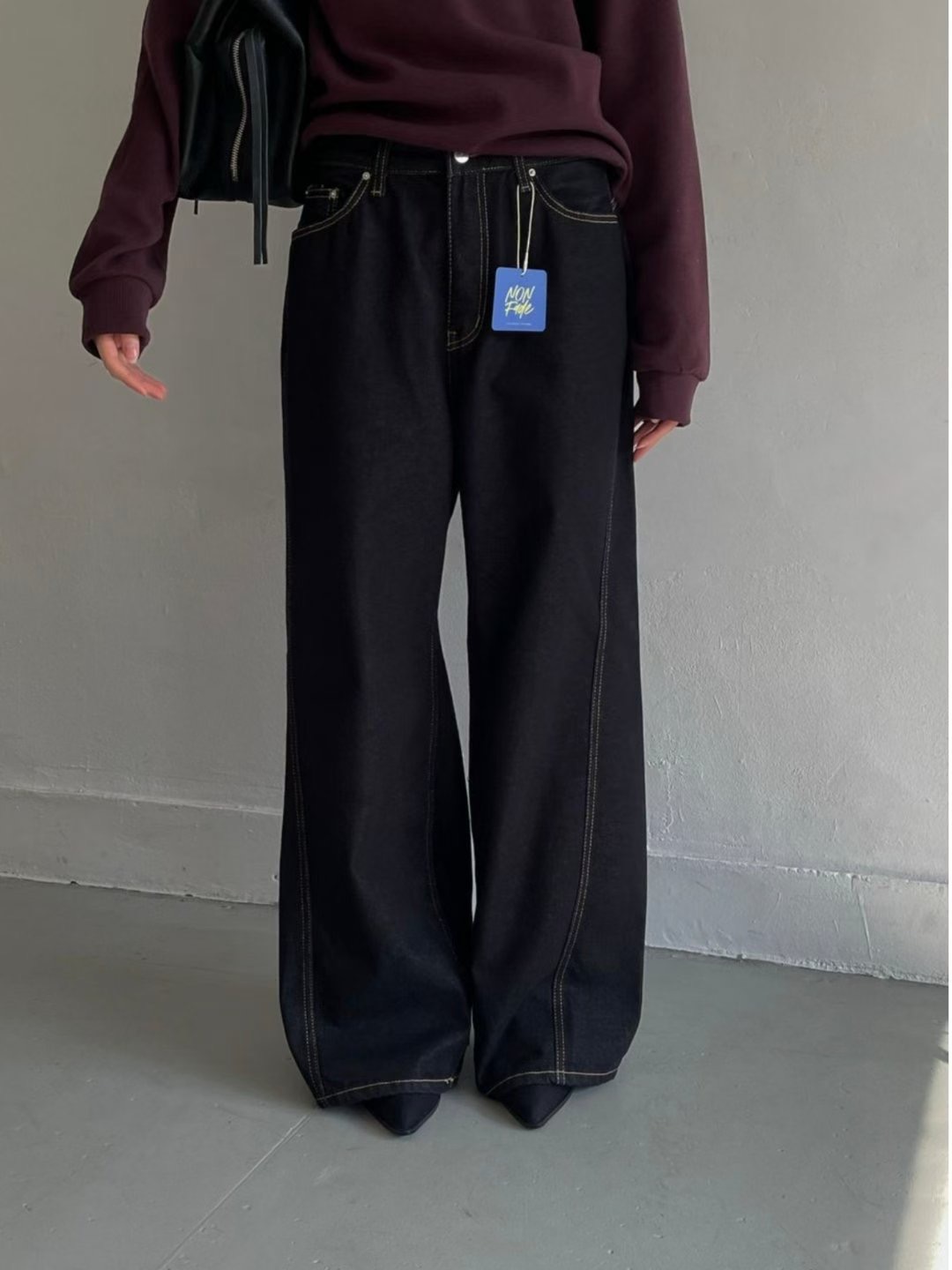 MISSJEAN東大門直郵女裝新品熱賣26春夏真品推薦時尚牛仔褲MISSJEAN牛仔褲圖色1