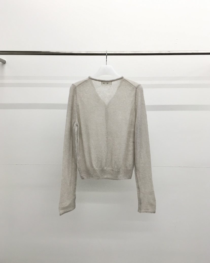 HEMP-P東大門直郵女士新款職業真品熱賣針織衫羊駝春款透明hemp針織衫