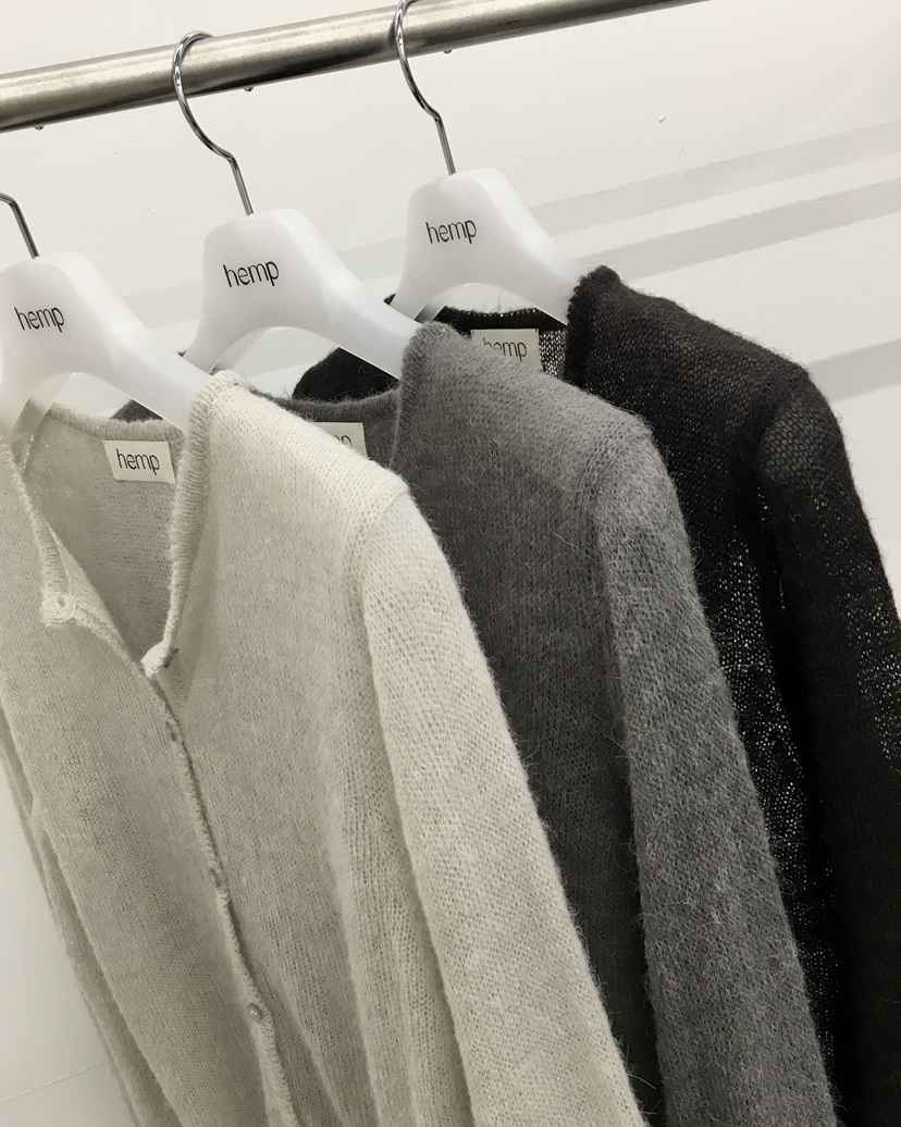 HEMP-P東大門直郵女士新款職業真品熱賣針織衫羊駝春款透明hemp針織衫