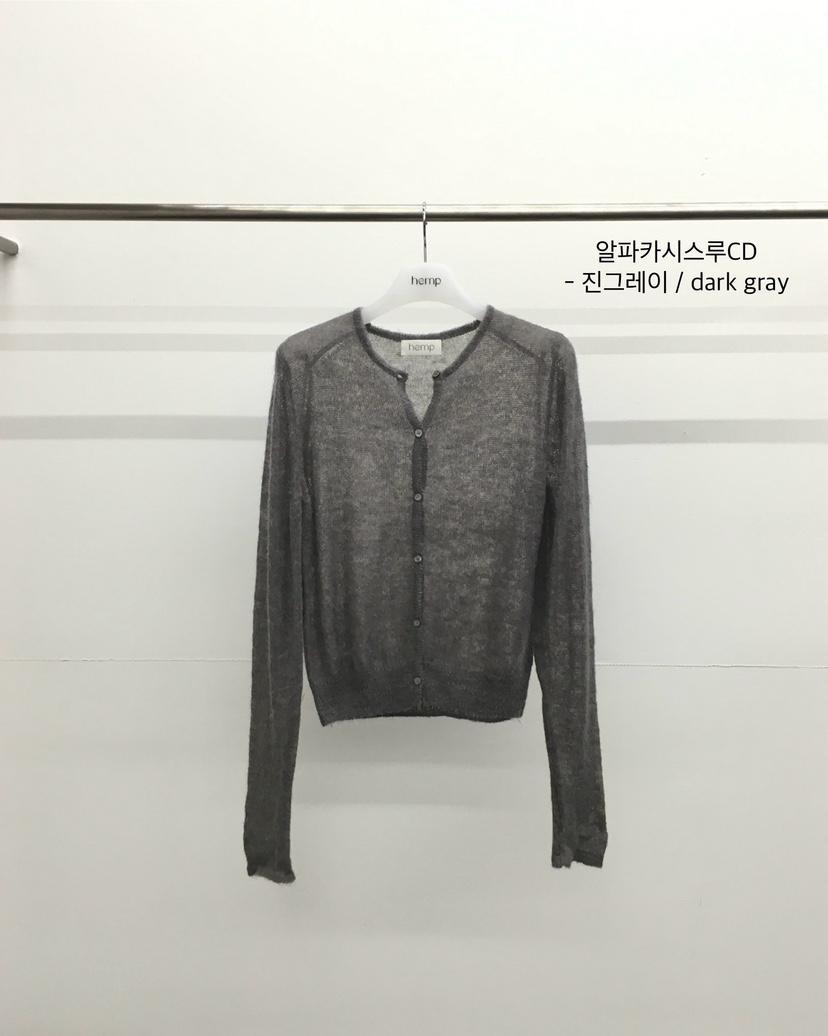 HEMP-P東大門直郵女士新款職業真品熱賣針織衫羊駝春款透明hemp針織衫圖色2