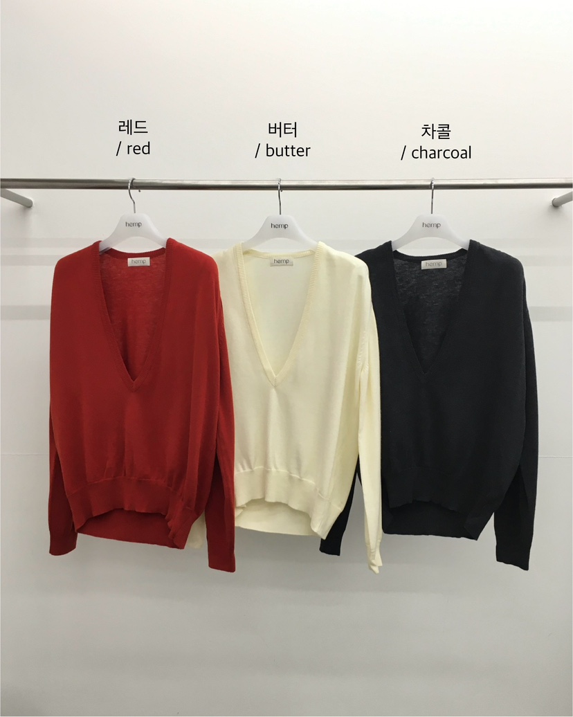 HEMP-P韓國代購女裝新品時尚人氣真品熱賣26春夏針織衫春款hemp針織衫