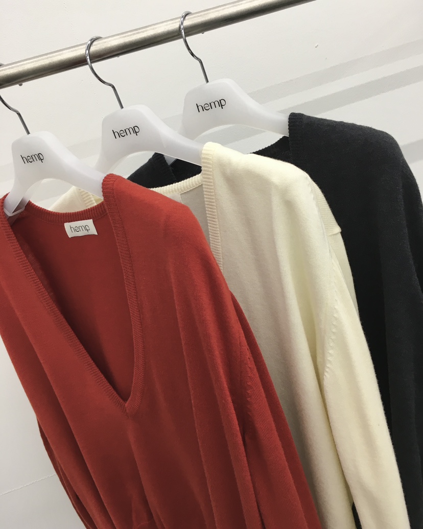 HEMP-P韓國代購女裝新品時尚人氣真品熱賣26春夏針織衫春款hemp針織衫