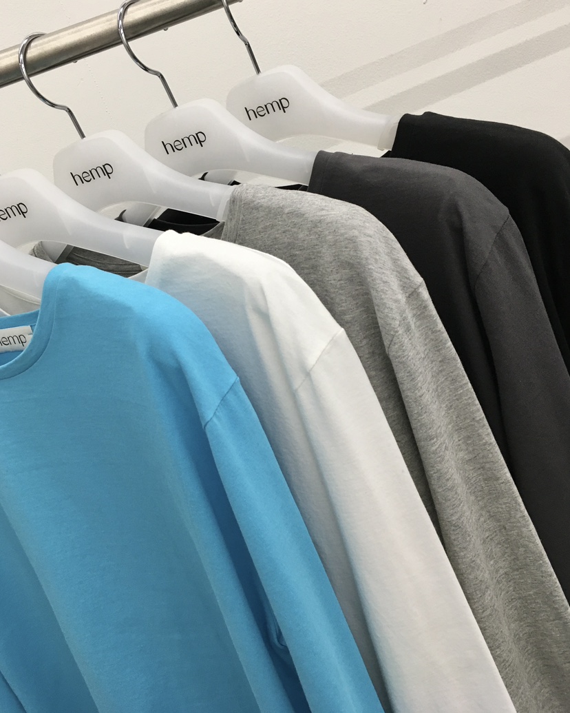 HEMP-P韓國直郵女裝新款推薦26春夏人氣休閑長袖T恤春款hemp長袖T恤