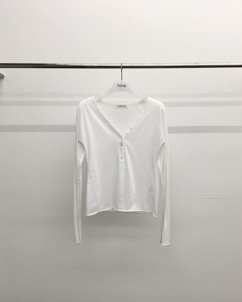 HEMP-P東大門直郵女裝新品推薦人氣熱賣26春夏長袖T恤春款hemp長袖T恤圖色2