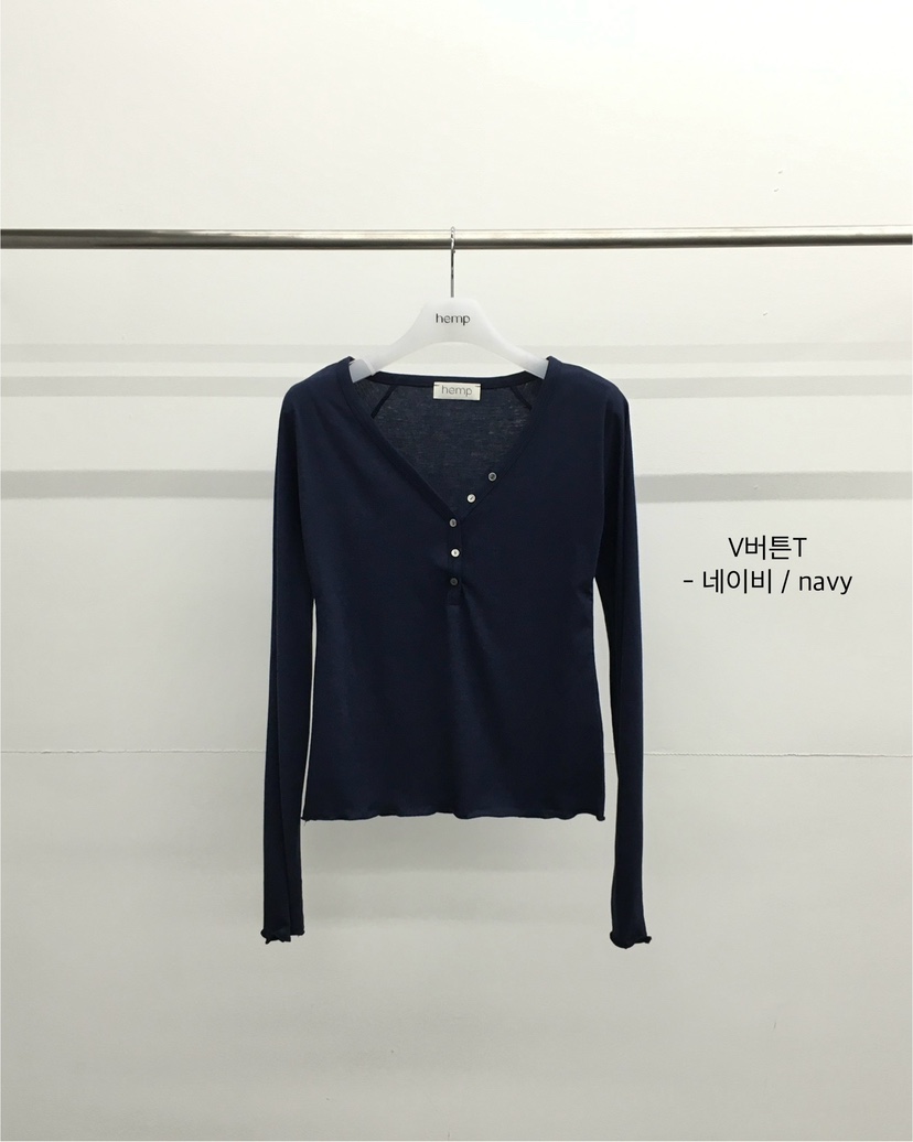 HEMP-P東大門直郵女裝新品推薦人氣熱賣26春夏長袖T恤春款hemp長袖T恤圖色4