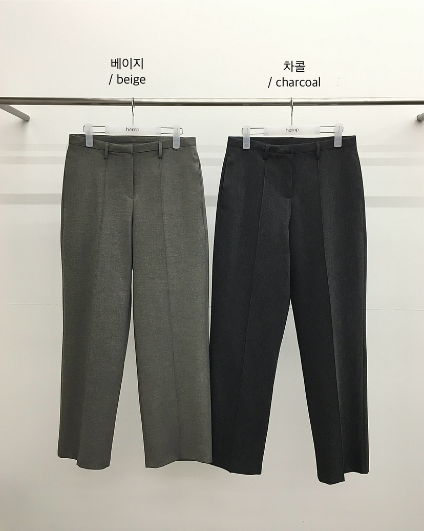 HEMP-P韓國代購女士新品人氣真品26春夏推薦休閑褲春款褶裥hemp休閑褲