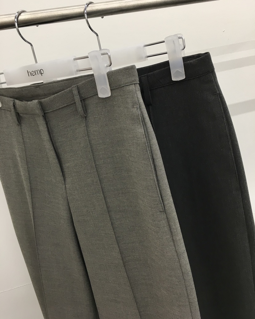 HEMP-P韓國代購女士新品人氣真品26春夏推薦休閑褲春款褶裥hemp休閑褲